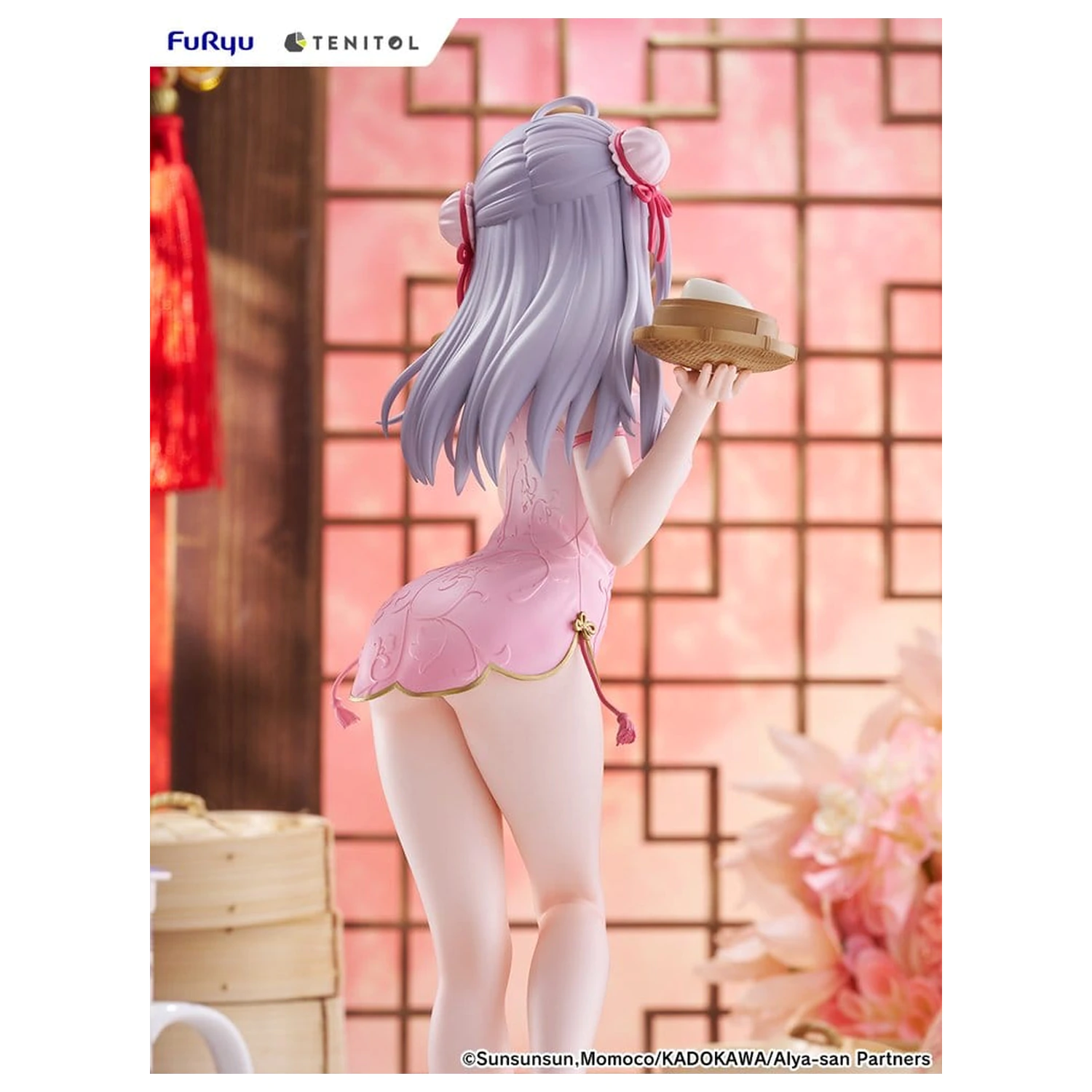 Alya Sometimes Hides Her Feelings in Russian Tenitol Tall PVC figura Alya Cheongsam Ver. 29 cm fotografija proizvoda