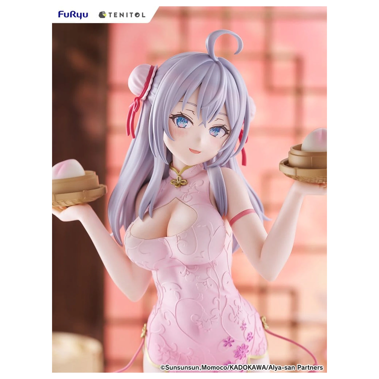 Alya Sometimes Hides Her Feelings in Russian Tenitol Tall PVC figura Alya Cheongsam Ver. 29 cm fotografija proizvoda