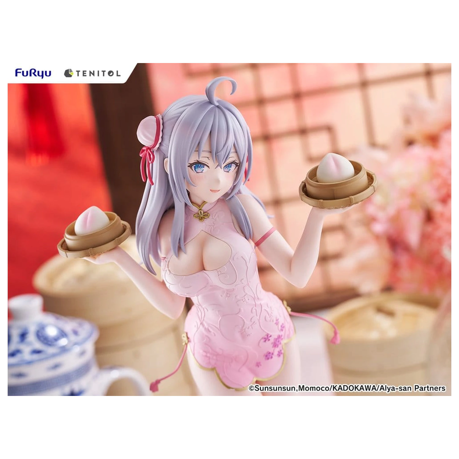 Alya Sometimes Hides Her Feelings in Russian Tenitol Tall PVC figura Alya Cheongsam Ver. 29 cm fotografija proizvoda