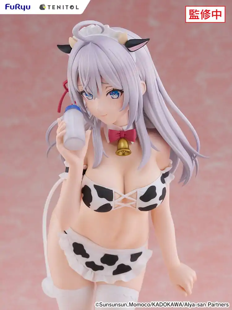 Alya Sometimes Hides Her Feelings in Russian Tenitol Tall PVC statua Alya Cow Costume Ver. 29 cm fotografija proizvoda