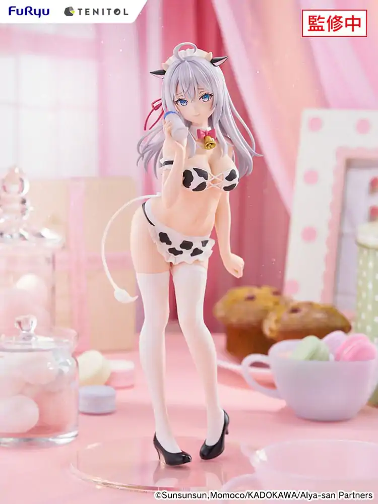 Alya Sometimes Hides Her Feelings in Russian Tenitol Tall PVC statua Alya Cow Costume Ver. 29 cm fotografija proizvoda