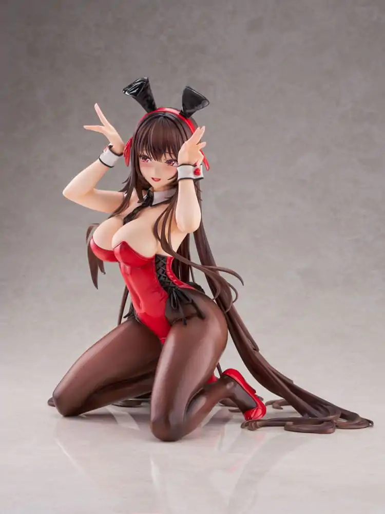 Amakano 2+ PVC Kip 1/4 Yuuhi Kurohime Bunny Suit Ver. 32 cm fotografija proizvoda