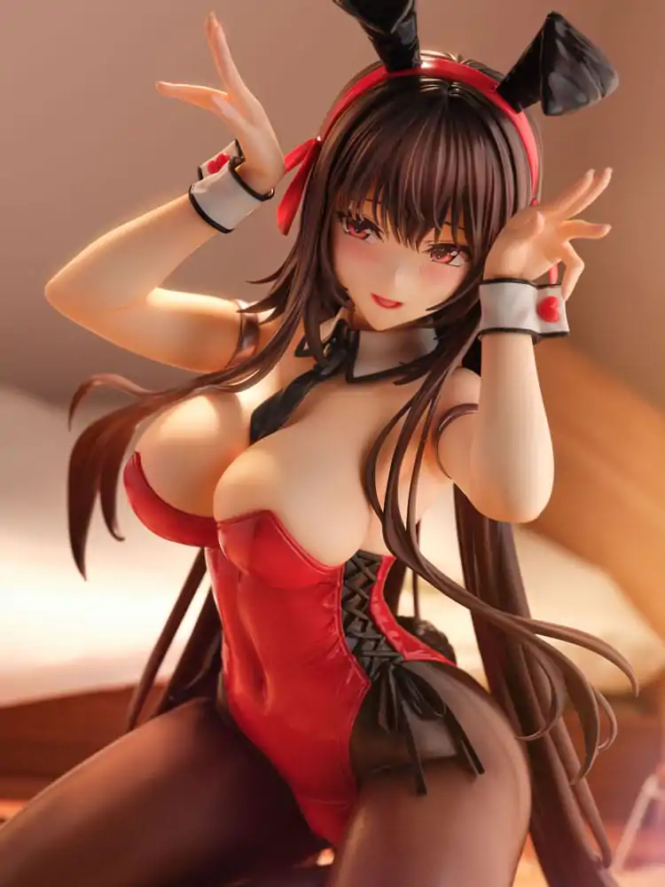 Amakano 2+ PVC Kip 1/4 Yuuhi Kurohime Bunny Suit Ver. 32 cm fotografija proizvoda