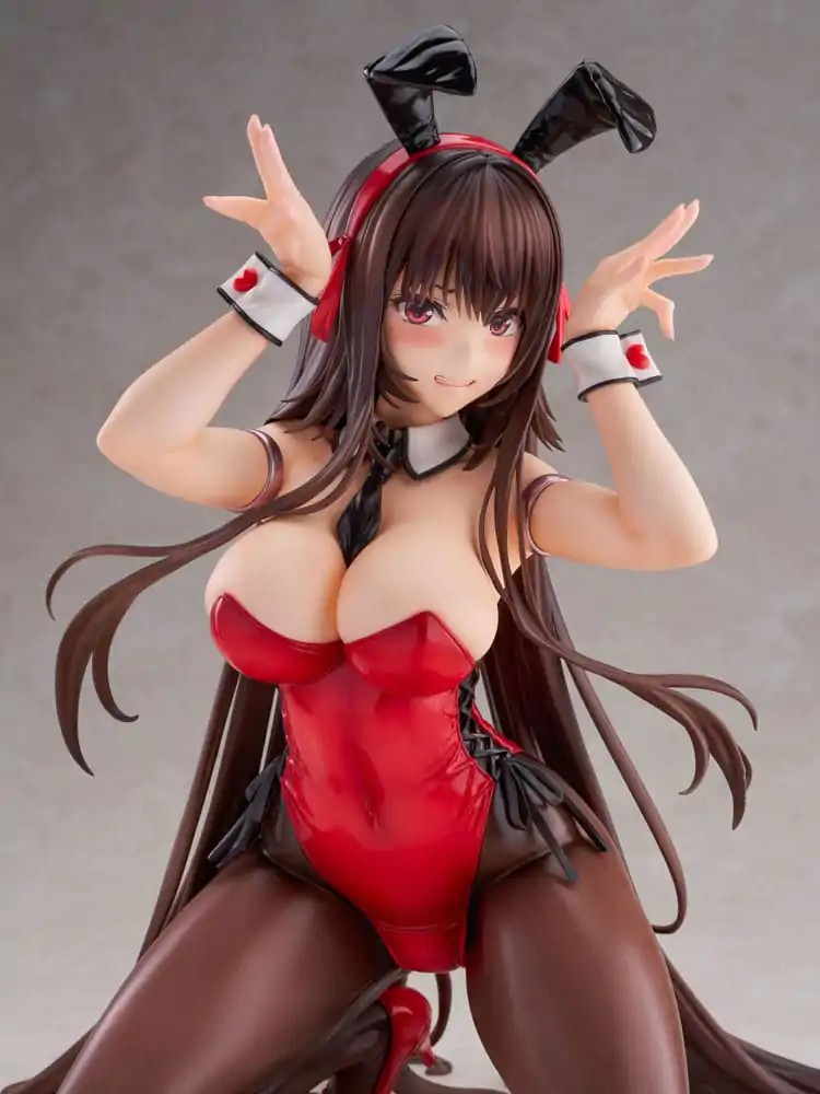 Amakano 2+ PVC Kip 1/4 Yuuhi Kurohime Bunny Suit Ver. 32 cm fotografija proizvoda