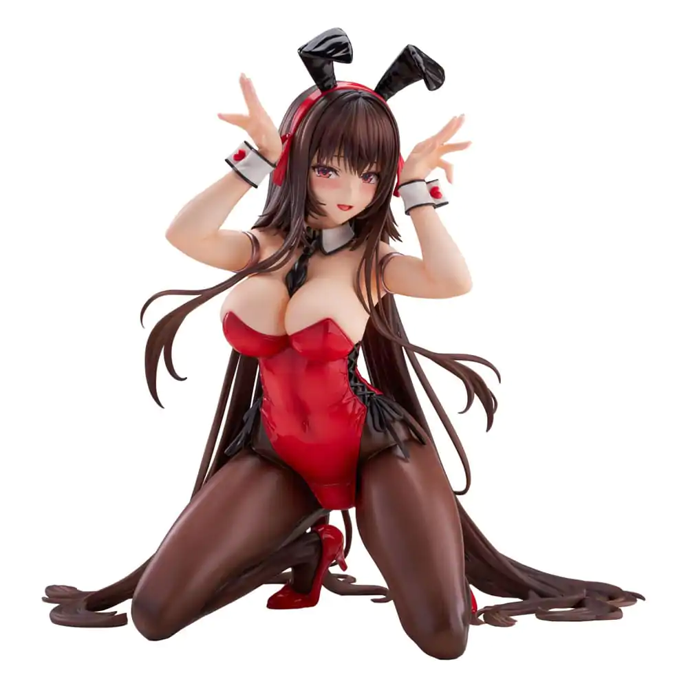 Amakano 2+ PVC Kip 1/4 Yuuhi Kurohime Bunny Suit Ver. 32 cm fotografija proizvoda
