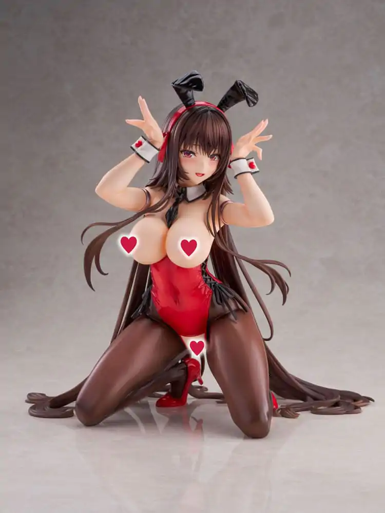 Amakano 2+ PVC Kip 1/4 Yuuhi Kurohime Bunny Suit Ver. 32 cm fotografija proizvoda
