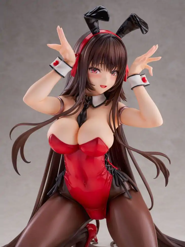 Amakano 2+ PVC Kip 1/4 Yuuhi Kurohime Bunny Suit Ver. 32 cm fotografija proizvoda