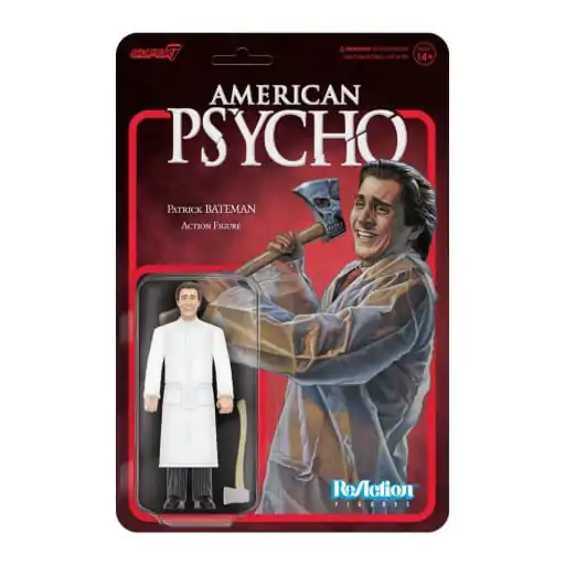 American Psycho (2000) ReAction akcijska figura Wave 01 Patrick Bateman (Raincoat) 10 cm fotografija proizvoda