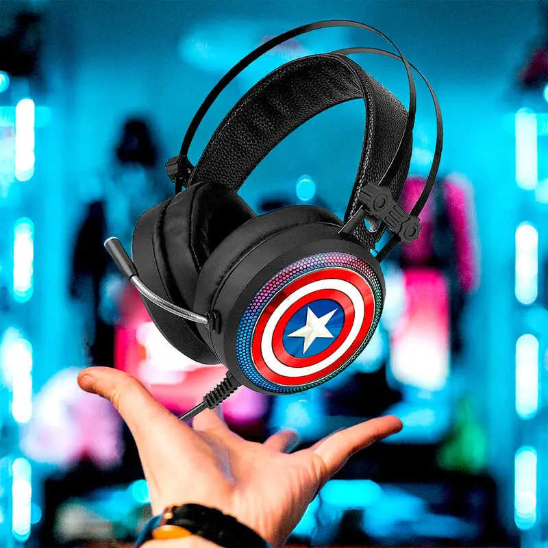 Marvel Captain America Gaming slušalice fotografija proizvoda