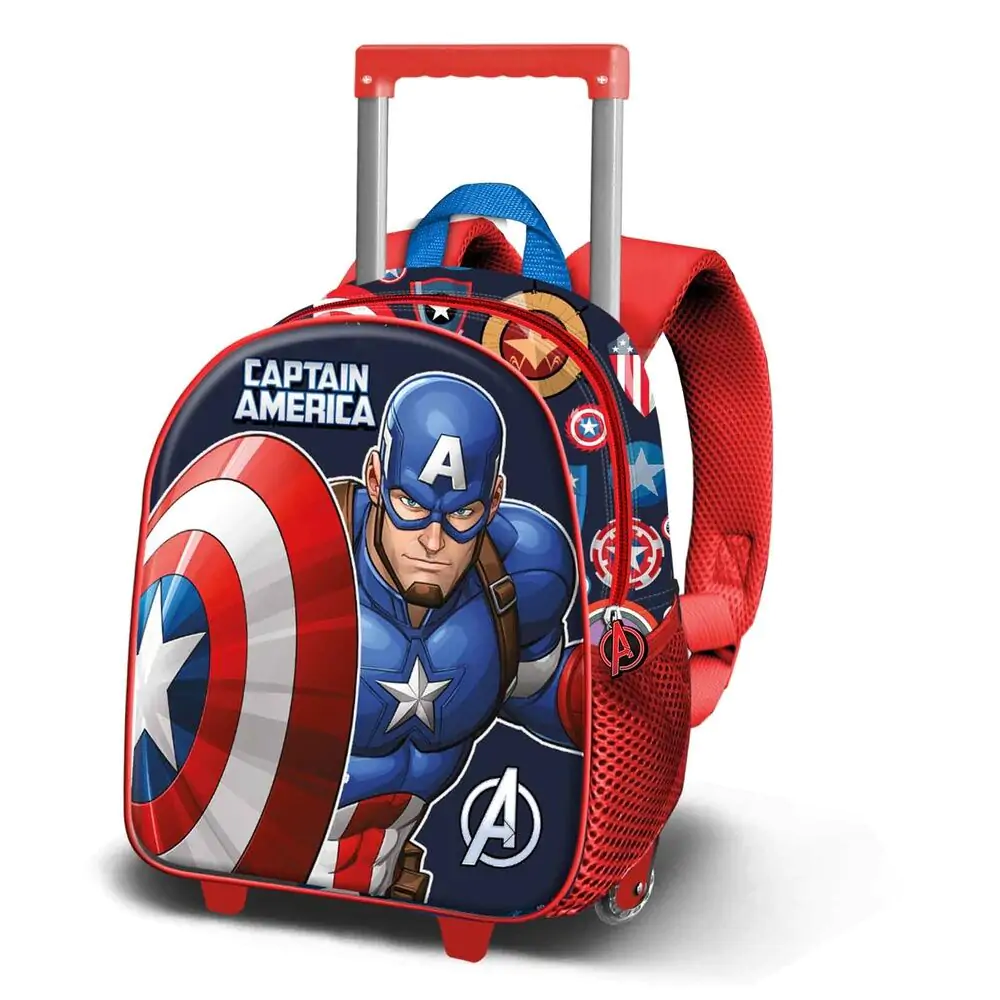 Marvel Captain America Patriot 3D trolley 34 cm fotografija proizvoda