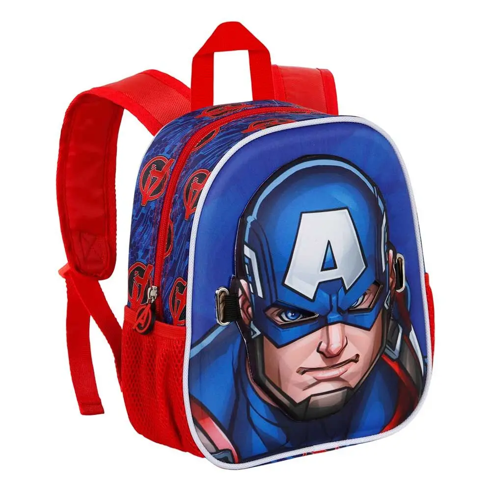 Marvel Captain America Pixel ruksak + maska 27 cm fotografija proizvoda