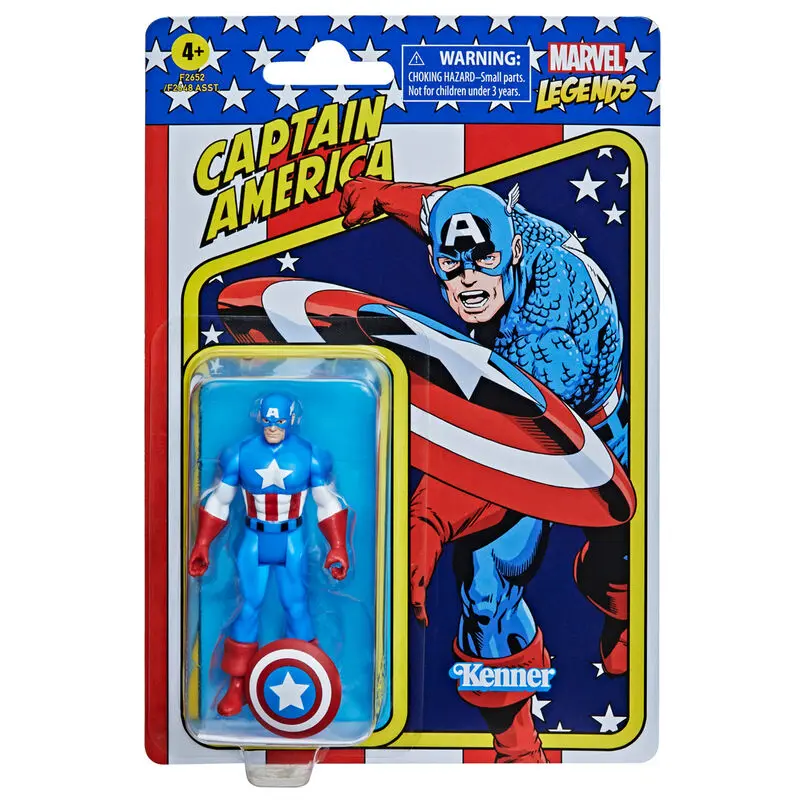 Marvel Legends Retro kolekcija akcijska figura 2022 Captain America 10 cm fotografija proizvoda