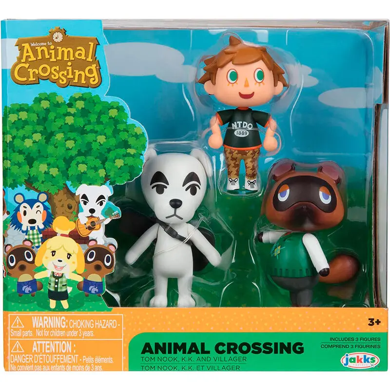 Animal Crossing blister 3 figure 6 cm fotografija proizvoda