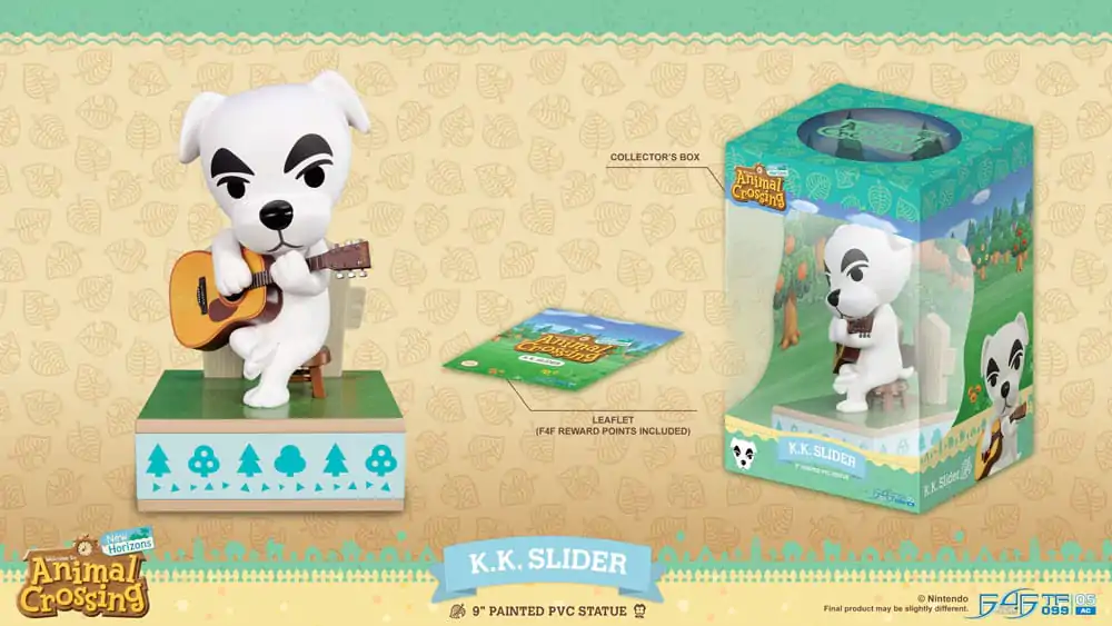 Animal Crossing: New Horizons PVC Kip K.K. Slider 22 cm fotografija proizvoda