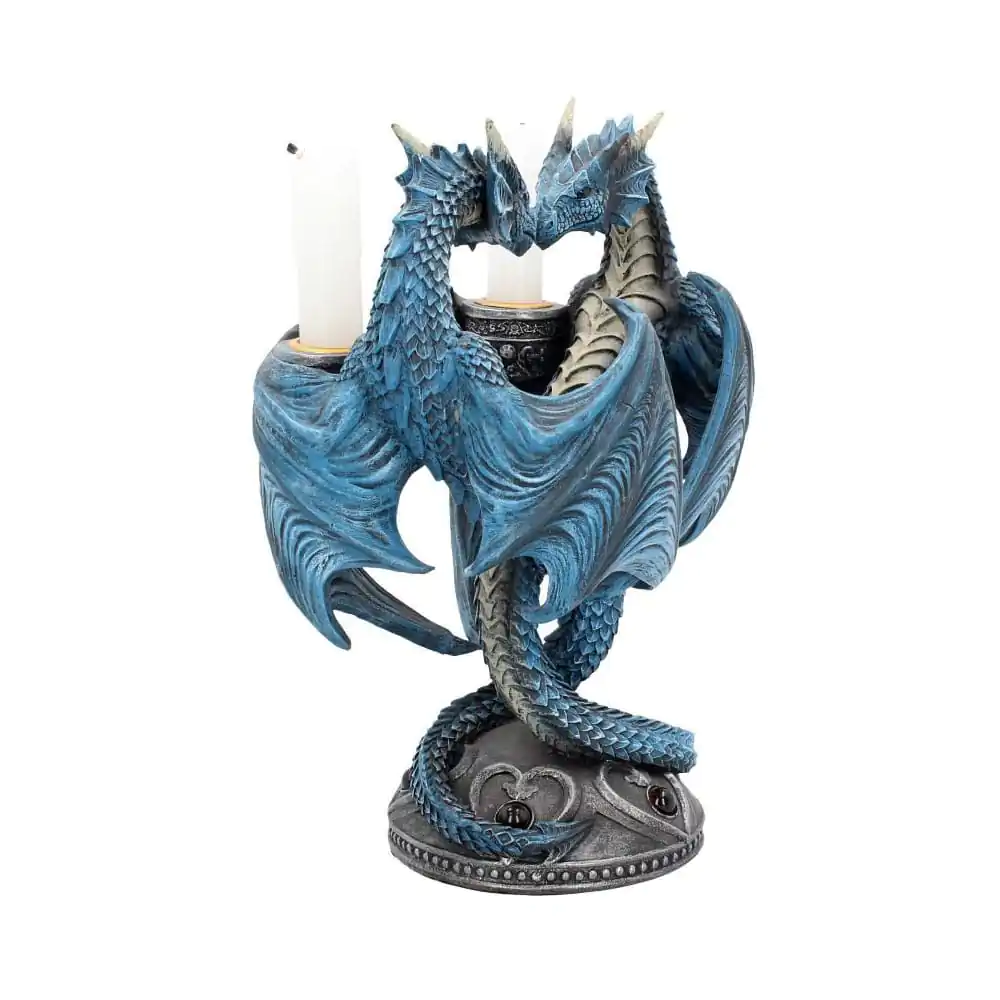 Anne Stokes Držač za svijeću Dragon Heart 23 cm fotografija proizvoda