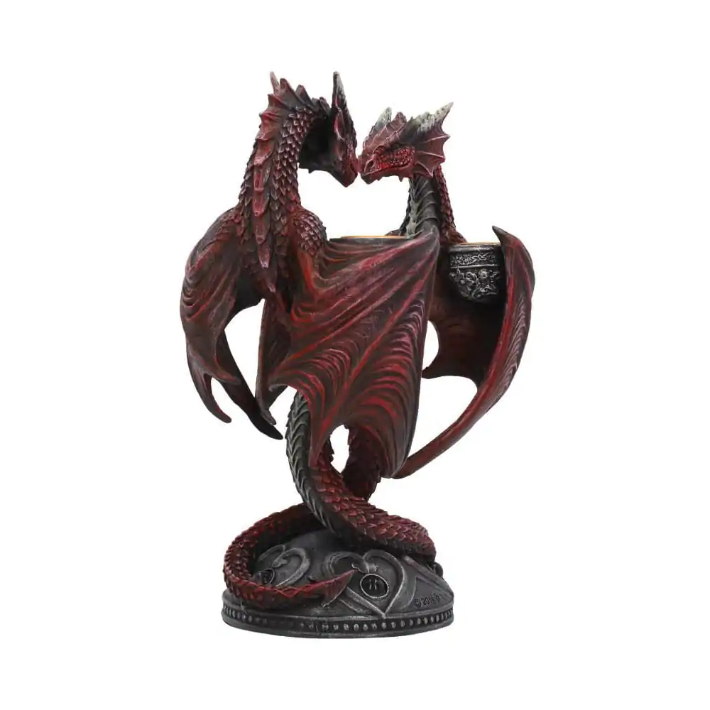 Anne Stokes Svijećnjak Dragon Heart Valentinovo Edition 23 cm fotografija proizvoda