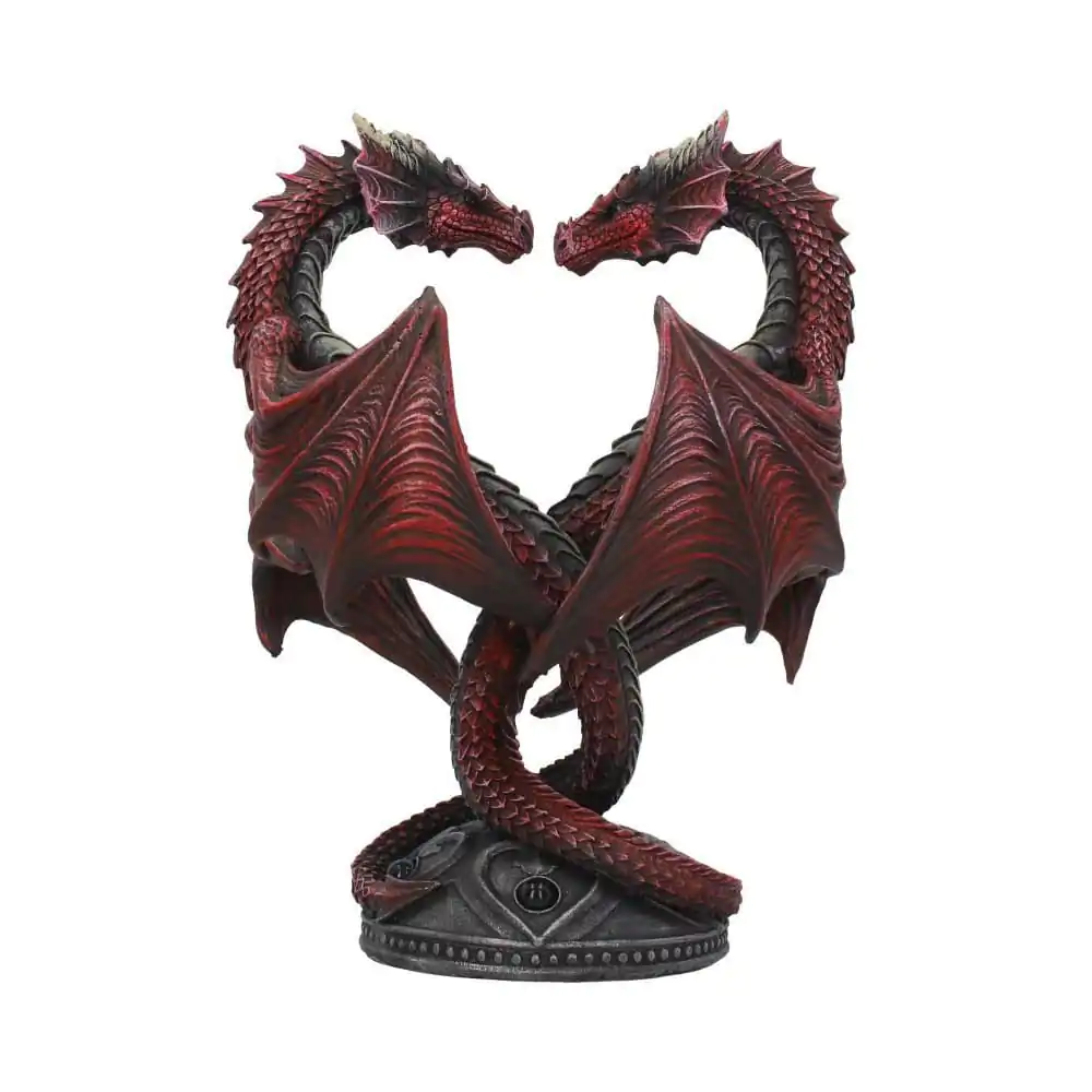 Anne Stokes Svijećnjak Dragon Heart Valentinovo Edition 23 cm fotografija proizvoda