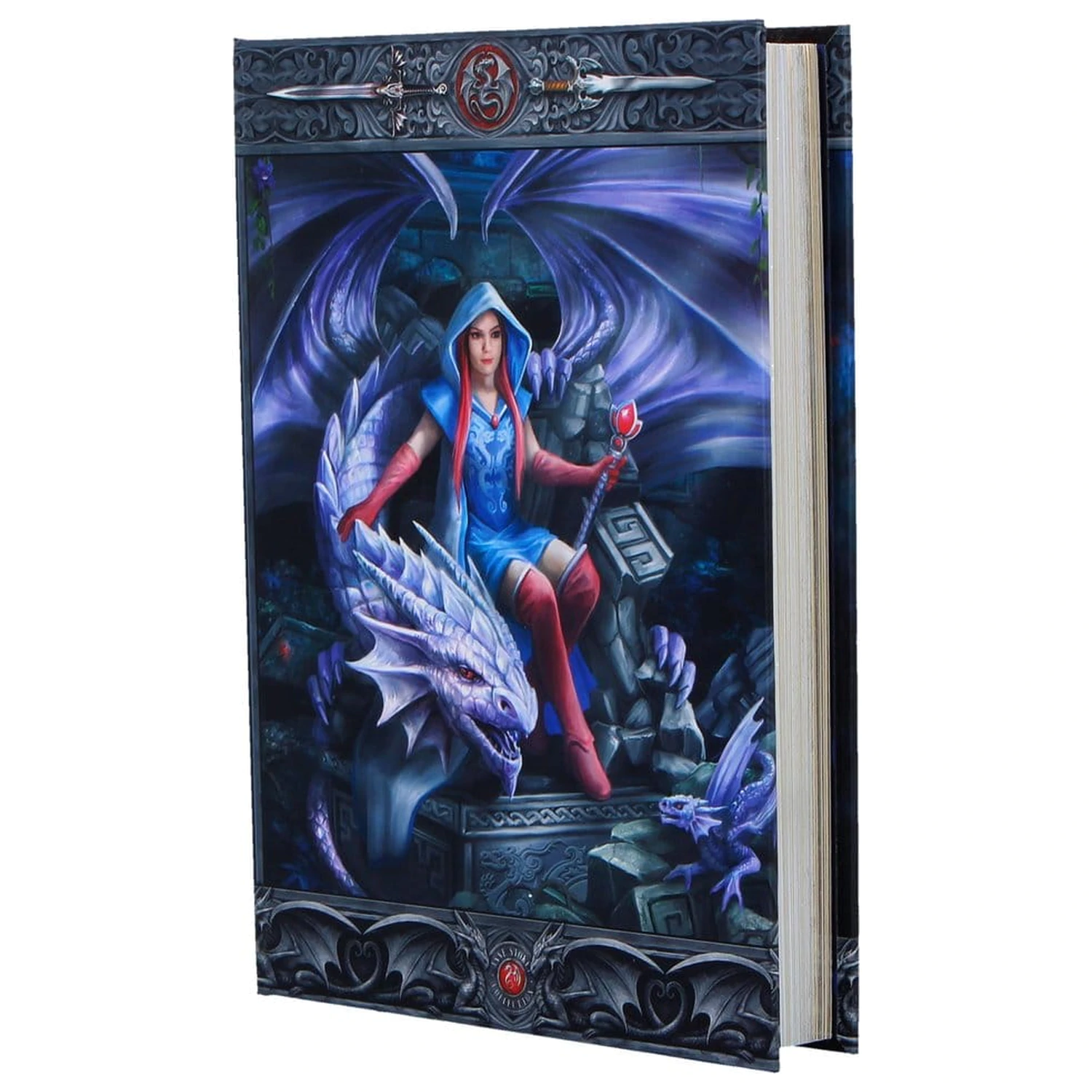 Anne Stokes Bilježnica Dragon Mage A5 fotografija proizvoda