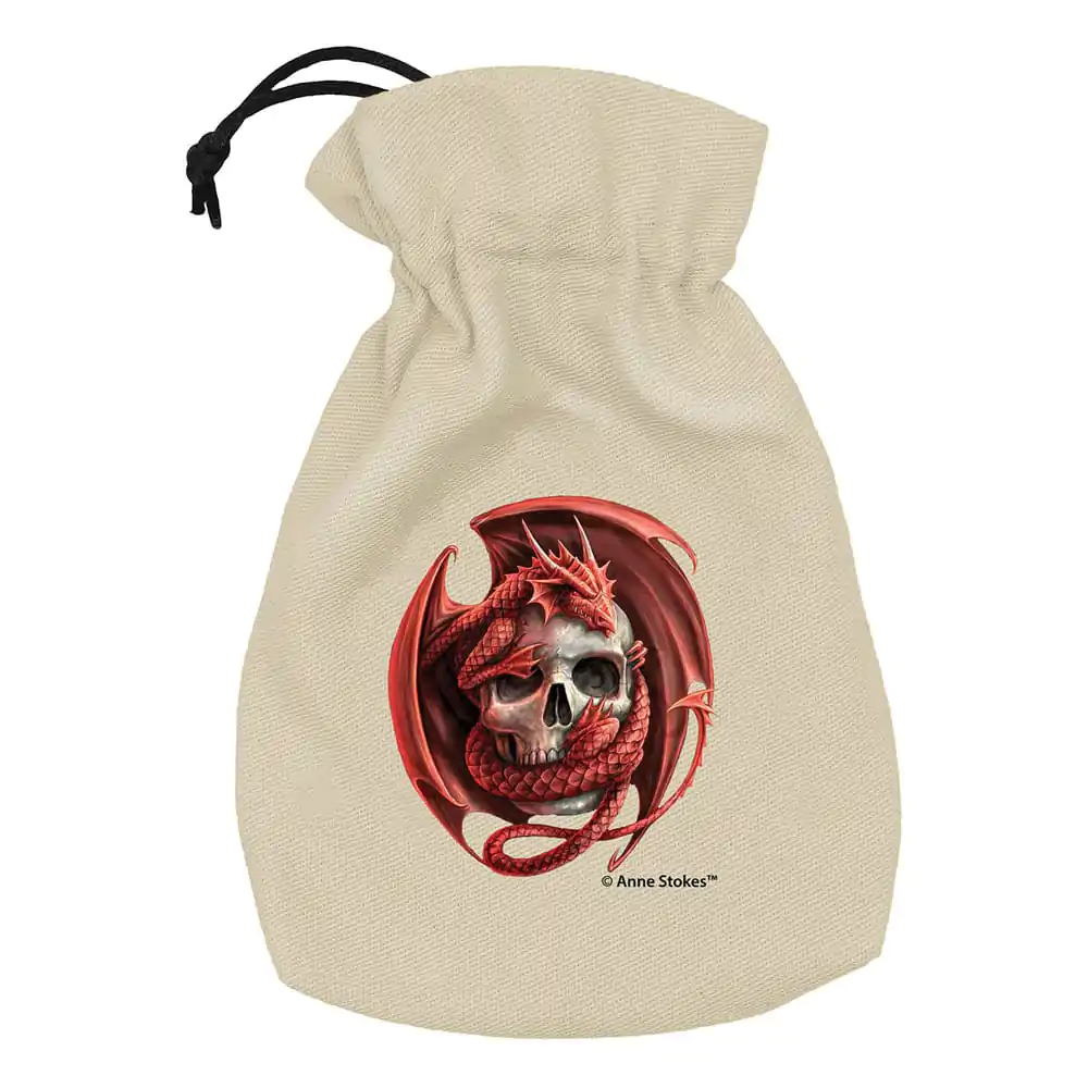Anne Stokes Dice Pouch Torbica za kockice Skull Embrace fotografija proizvoda
