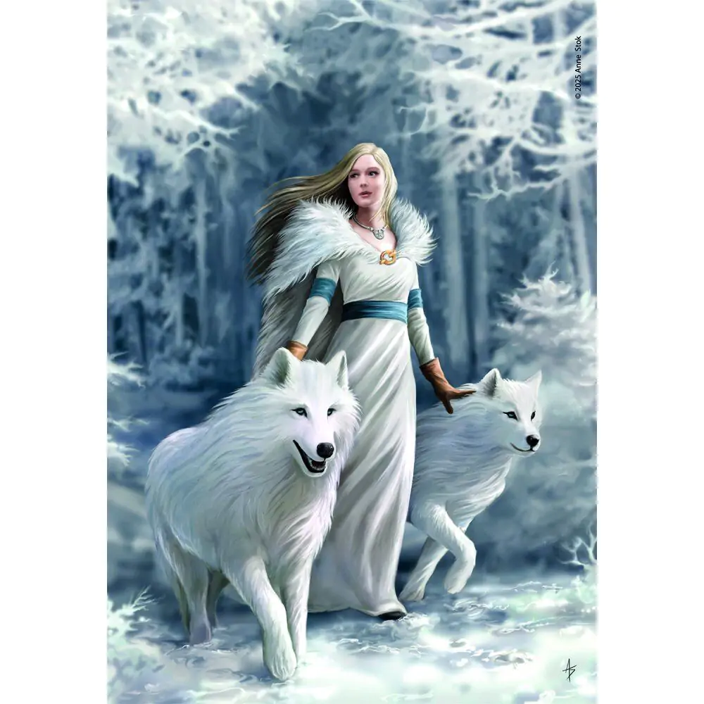 Anne Stokes Winter Guardians puzzle 1000 kom fotografija proizvoda