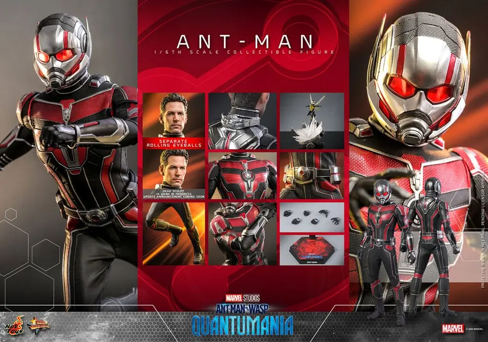 Ant-Man & The Wasp: Quantumania Movie Masterpiece akcijska figura 1/6 Ant-Man 30 cm fotografija proizvoda