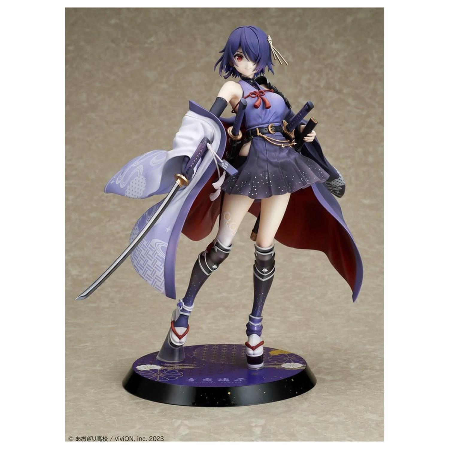 Aogiri High School PVC figura 1/7 Otodama Tamako Japanese-style armament Ver. 25 cm fotografija proizvoda