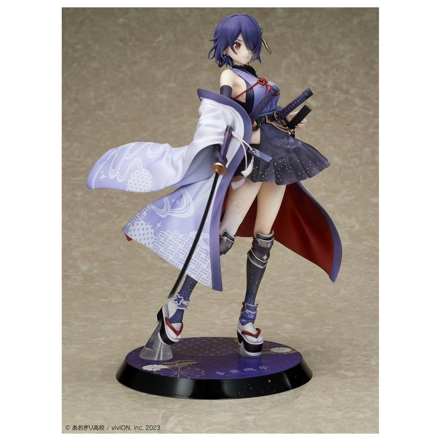 Aogiri High School PVC figura 1/7 Otodama Tamako Japanese-style armament Ver. 25 cm fotografija proizvoda