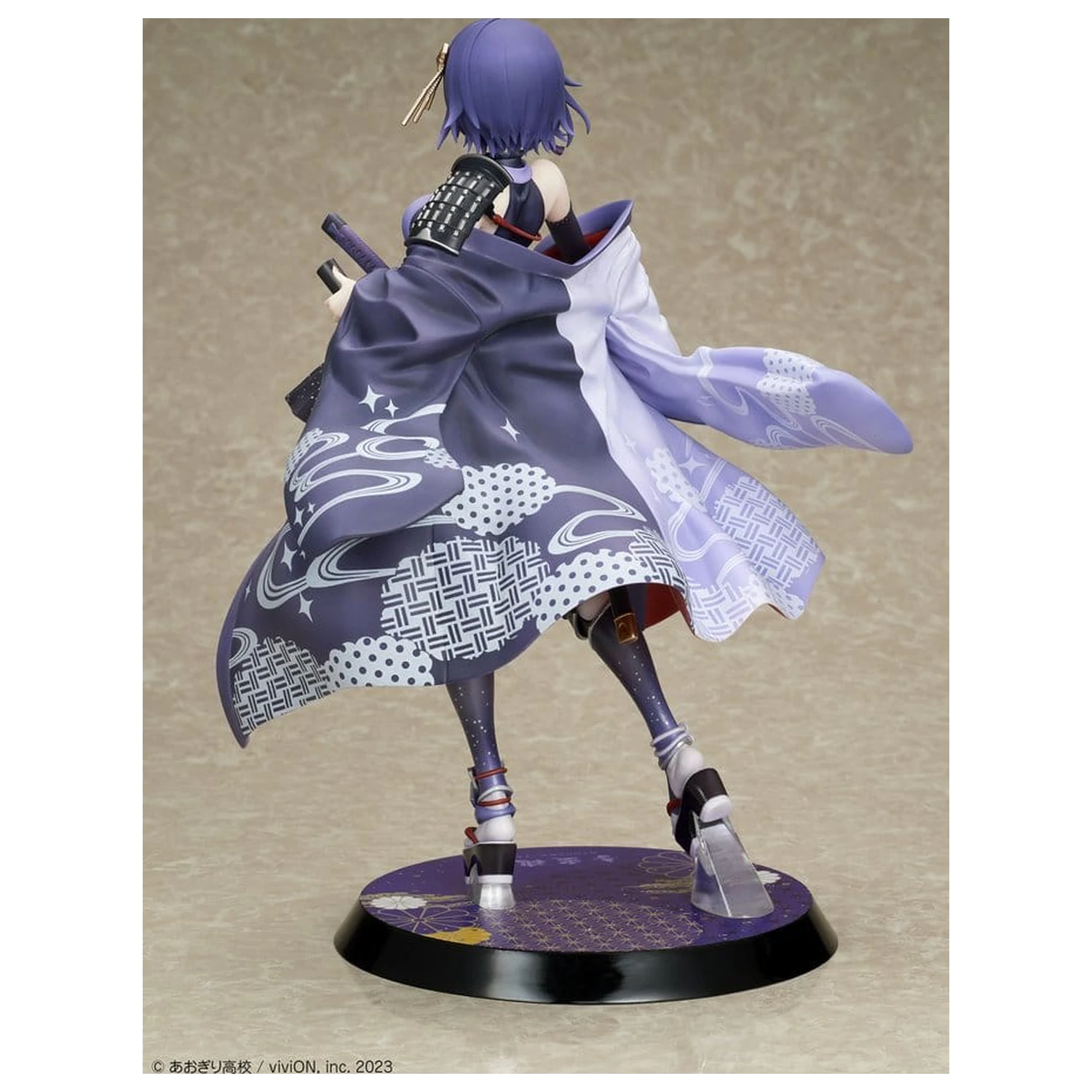 Aogiri High School PVC figura 1/7 Otodama Tamako Japanese-style armament Ver. 25 cm fotografija proizvoda
