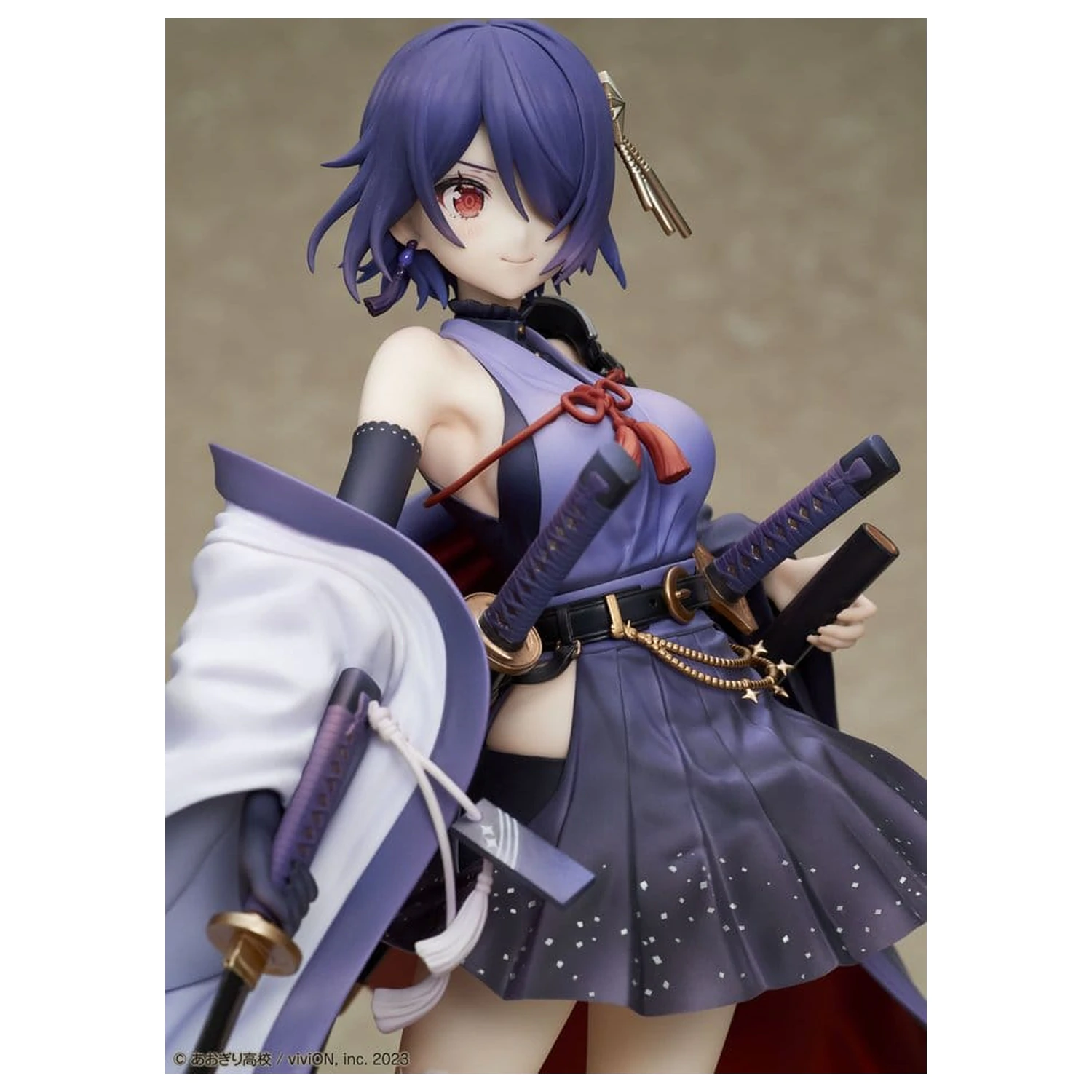 Aogiri High School PVC figura 1/7 Otodama Tamako Japanese-style armament Ver. 25 cm fotografija proizvoda