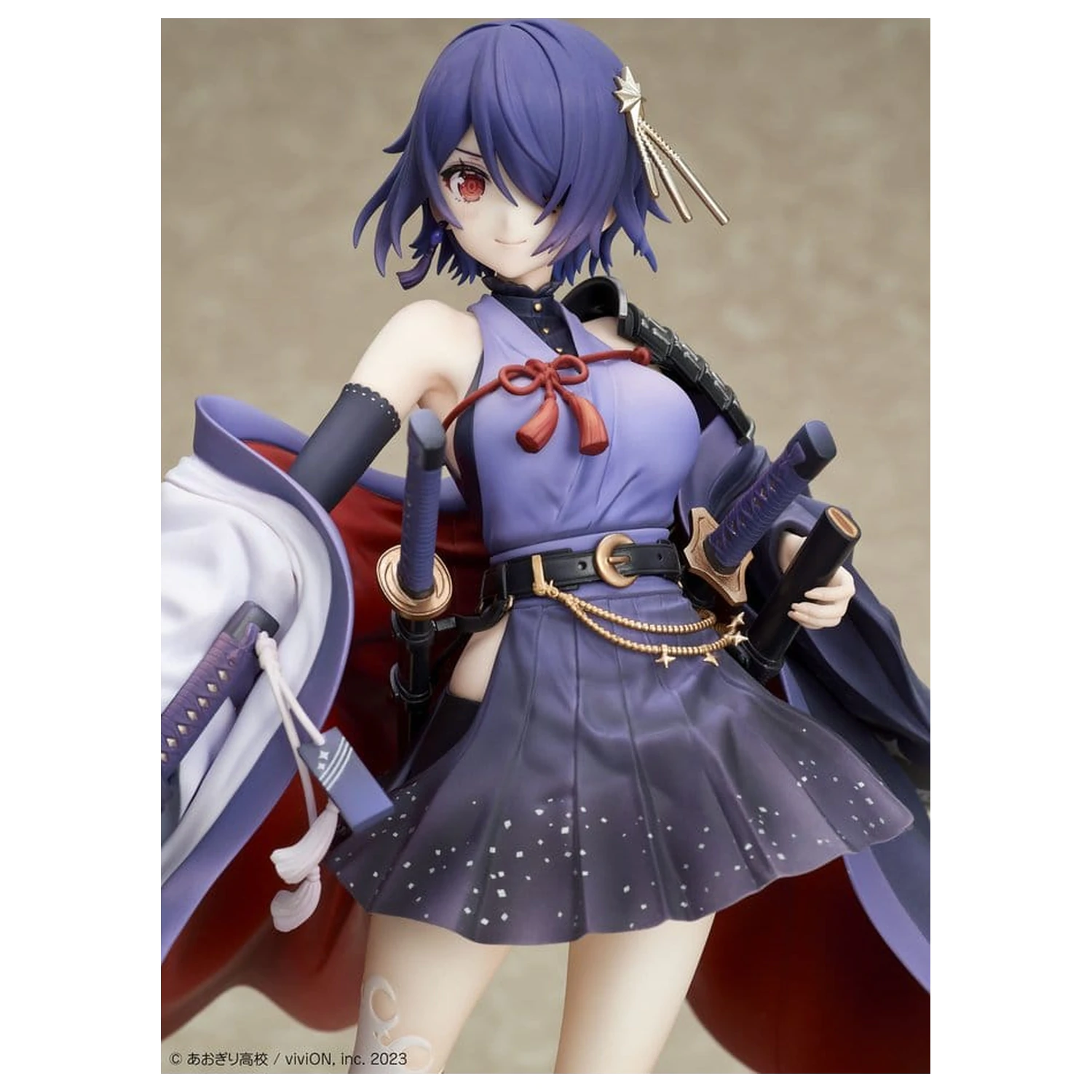 Aogiri High School PVC figura 1/7 Otodama Tamako Japanese-style armament Ver. 25 cm fotografija proizvoda