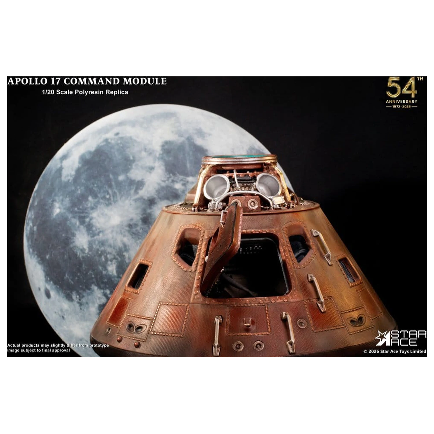Apollo 17 Replika 1/20 Komandni Modul 20 cm fotografija proizvoda