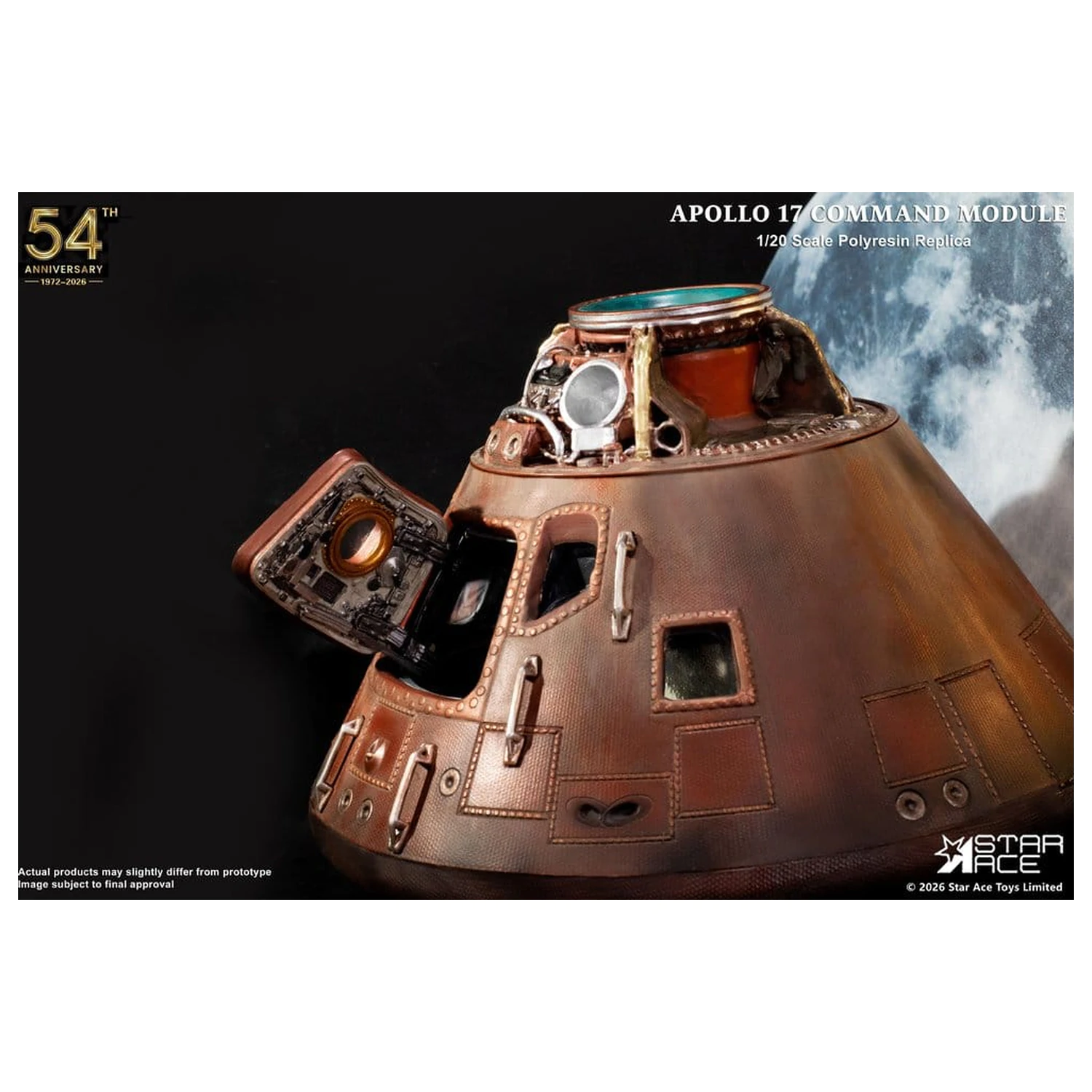 Apollo 17 Replika 1/20 Komandni Modul 20 cm fotografija proizvoda