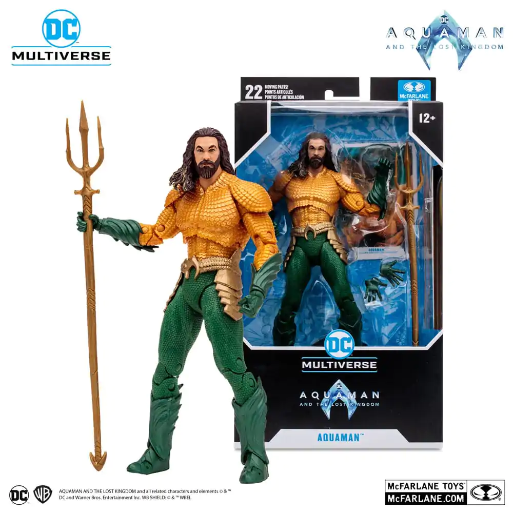 Aquaman and the Lost Kingdom DC Multiverse akcijska figura Aquaman 18 cm fotografija proizvoda