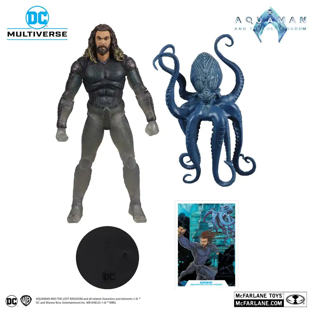 Aquaman and the Lost Kingdom DC Multiverse akcijska figura Aquaman (Stealth Suit with Topo) (Gold Label) 18 cm fotografija proizvoda