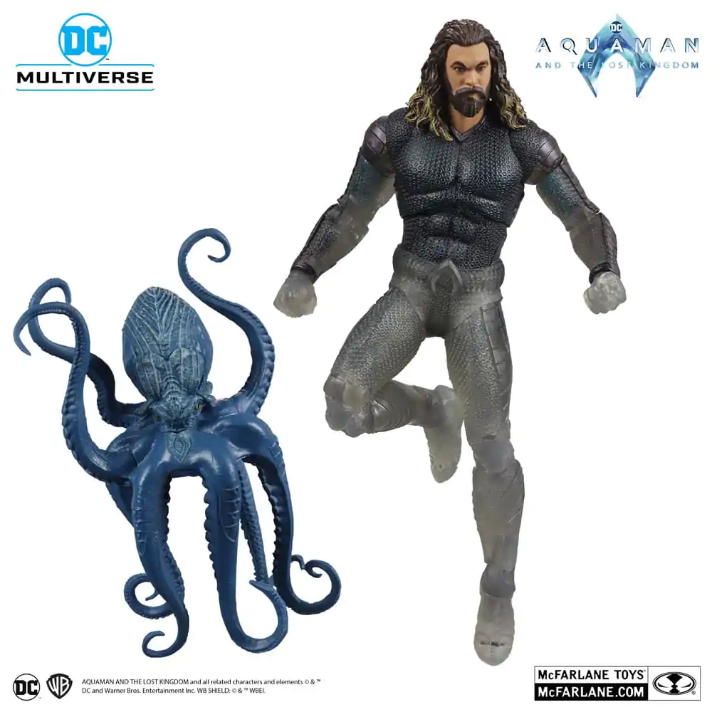 Aquaman and the Lost Kingdom DC Multiverse akcijska figura Aquaman (Stealth Suit with Topo) (Gold Label) 18 cm fotografija proizvoda