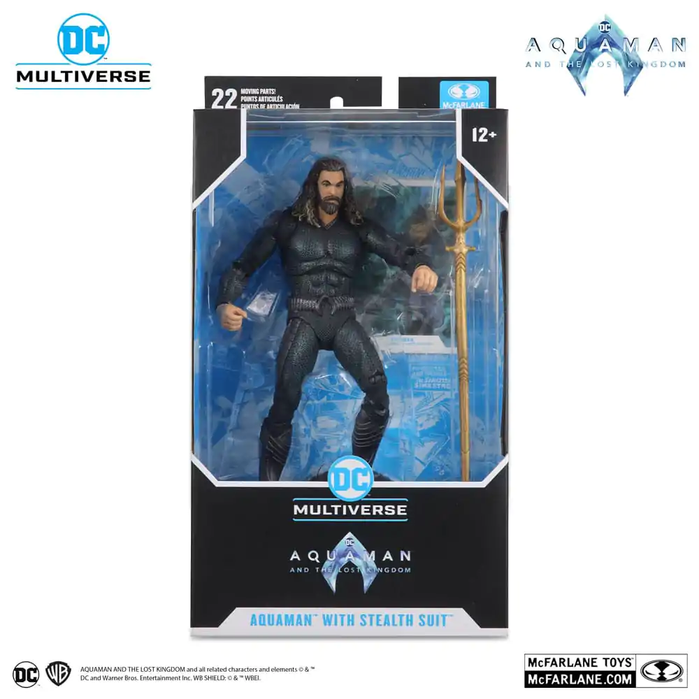 Aquaman and the Lost Kingdom DC Multiverse akcijska figura Aquaman with Stealth Suit 18 cm fotografija proizvoda