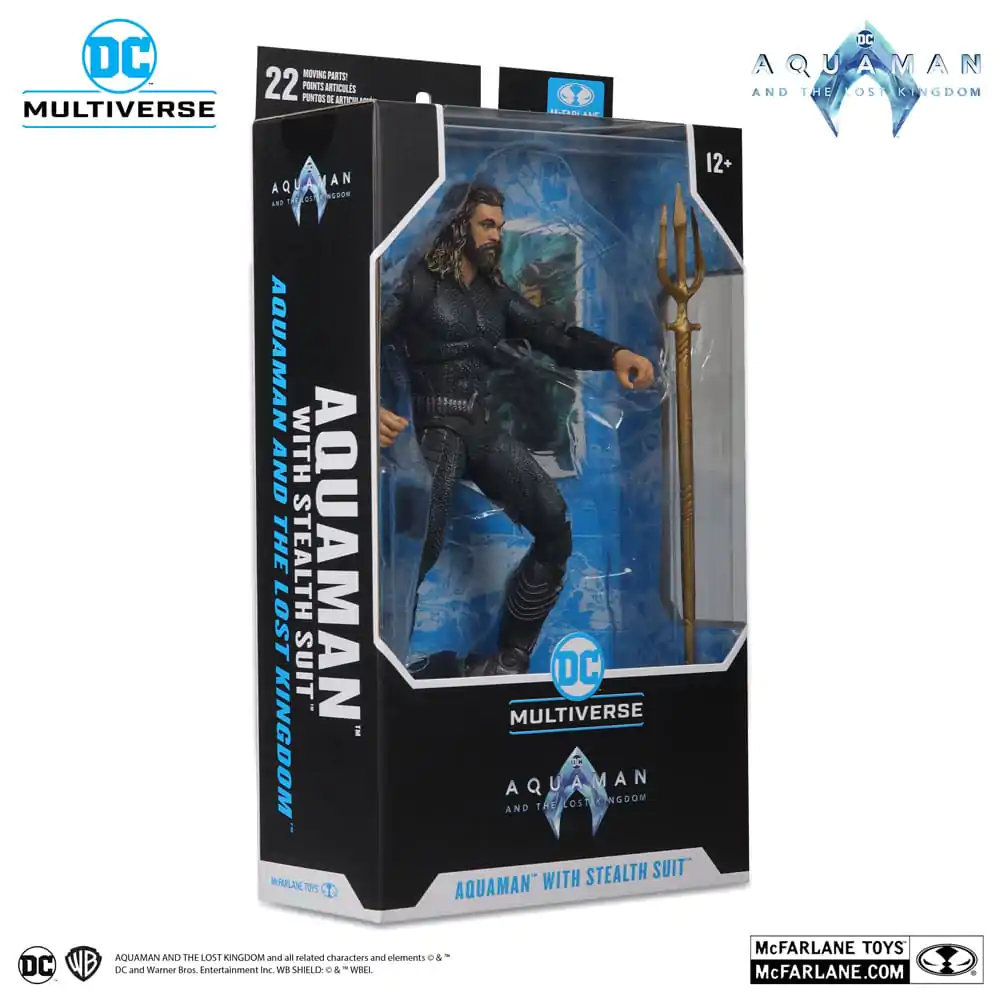 Aquaman and the Lost Kingdom DC Multiverse akcijska figura Aquaman with Stealth Suit 18 cm fotografija proizvoda