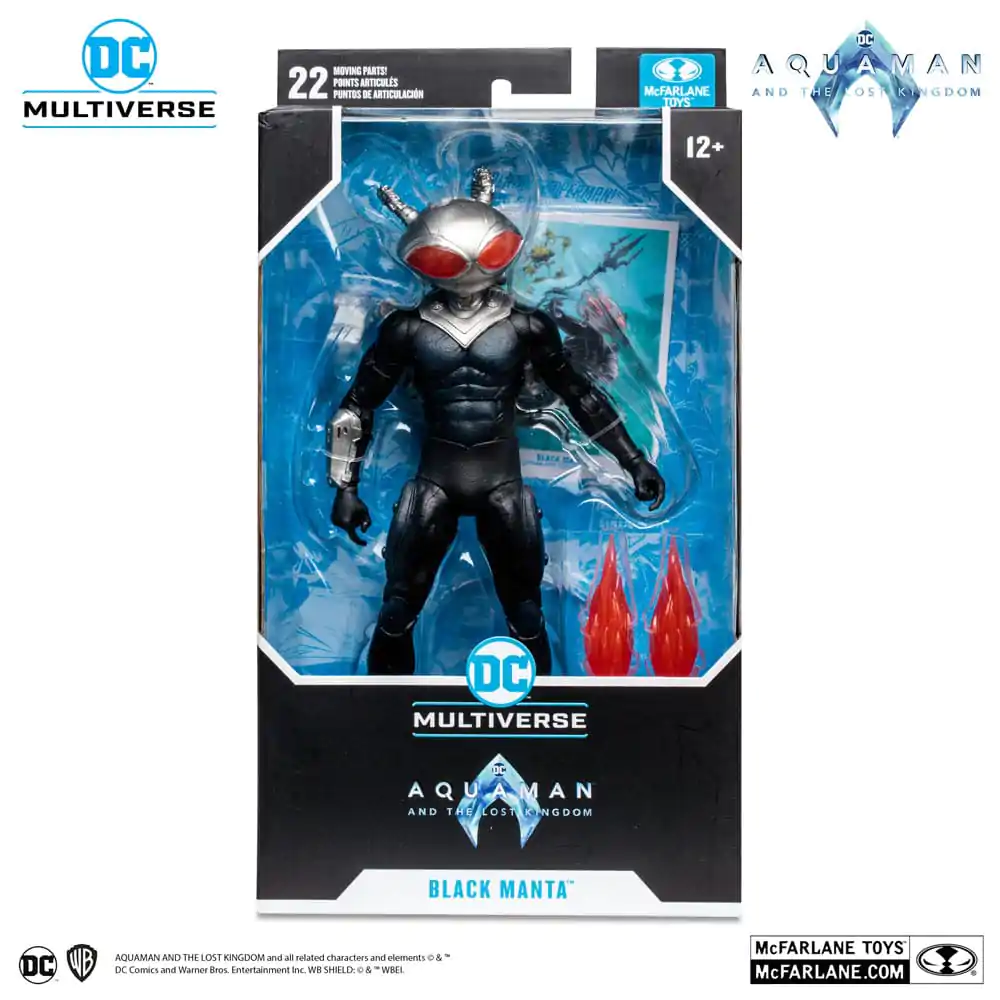 Aquaman and the Lost Kingdom DC Multiverse akcijska figura Black Manta 18 cm fotografija proizvoda