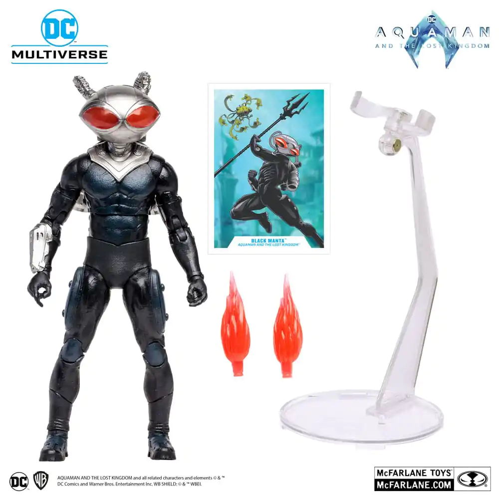 Aquaman and the Lost Kingdom DC Multiverse akcijska figura Black Manta 18 cm fotografija proizvoda