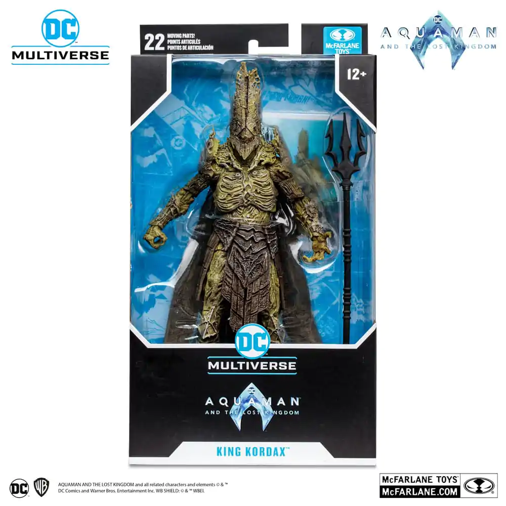 Aquaman and the Lost Kingdom DC Multiverse akcijska figura King Kordax 18 cm fotografija proizvoda