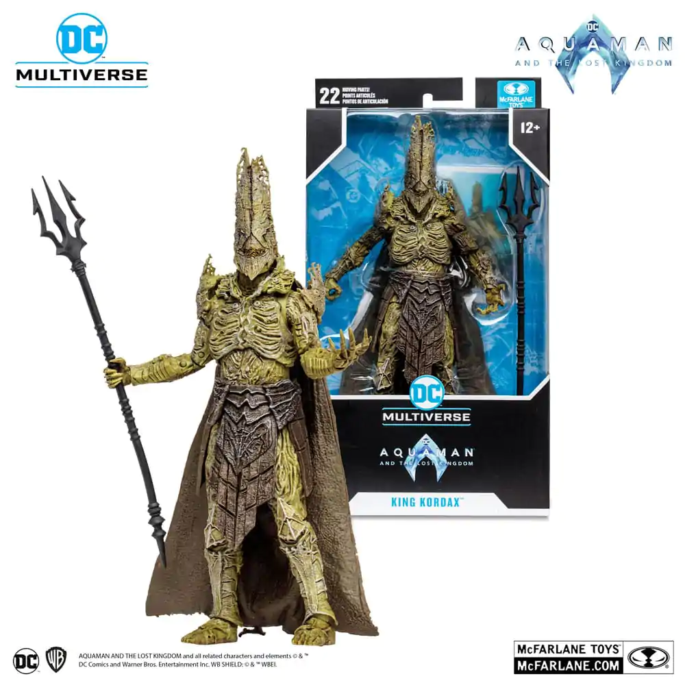 Aquaman and the Lost Kingdom DC Multiverse akcijska figura King Kordax 18 cm fotografija proizvoda