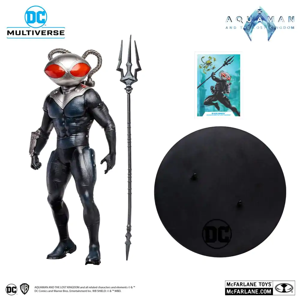 Aquaman and the Lost Kingdom DC Multiverse Megafig akcijska figura Black Manta 30 cm fotografija proizvoda