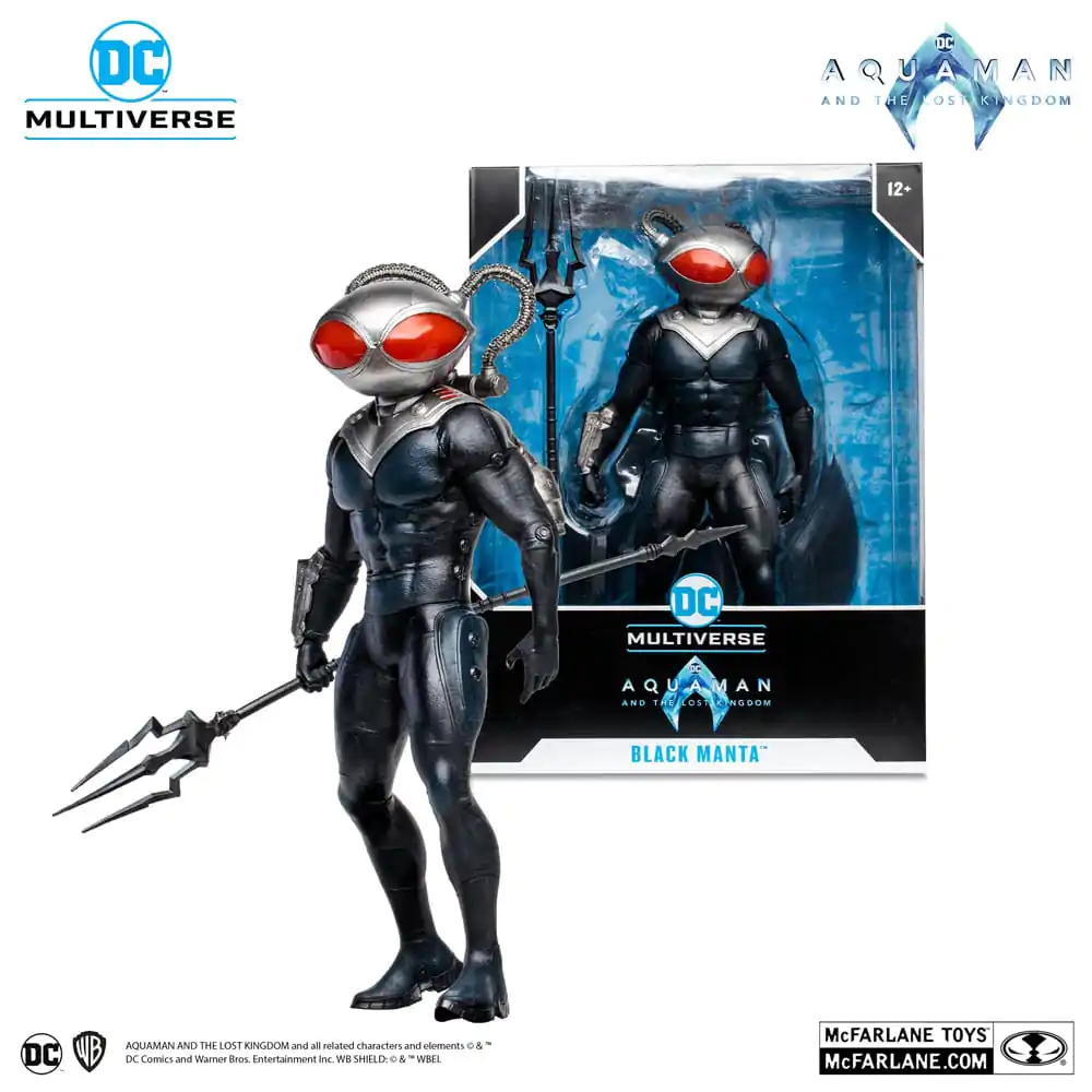 Aquaman and the Lost Kingdom DC Multiverse Megafig akcijska figura Black Manta 30 cm fotografija proizvoda