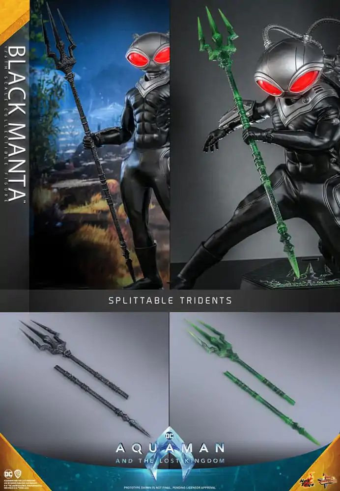 Aquaman and the Lost Kingdom Movie Masterpiece akcijska figura 1/6 Black Manta 34 cm fotografija proizvoda