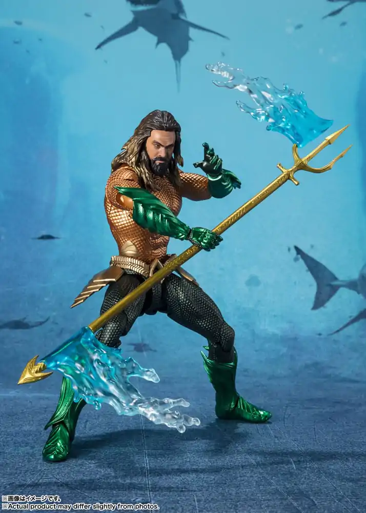 Aquaman and the Lost Kingdom S.H. Figuarts akcijska figura Guile -Outfit 2- 16 cm fotografija proizvoda