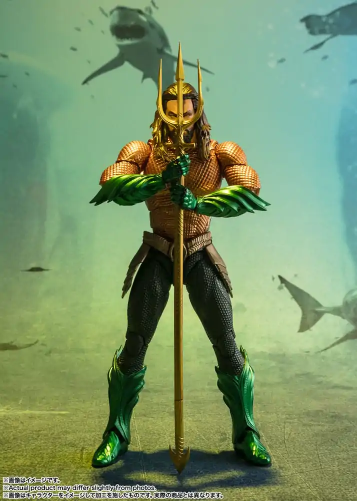 Aquaman and the Lost Kingdom S.H. Figuarts akcijska figura Guile -Outfit 2- 16 cm fotografija proizvoda