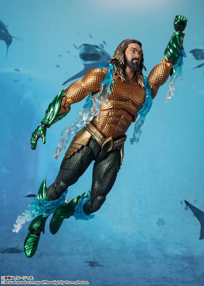 Aquaman and the Lost Kingdom S.H. Figuarts akcijska figura Guile -Outfit 2- 16 cm fotografija proizvoda