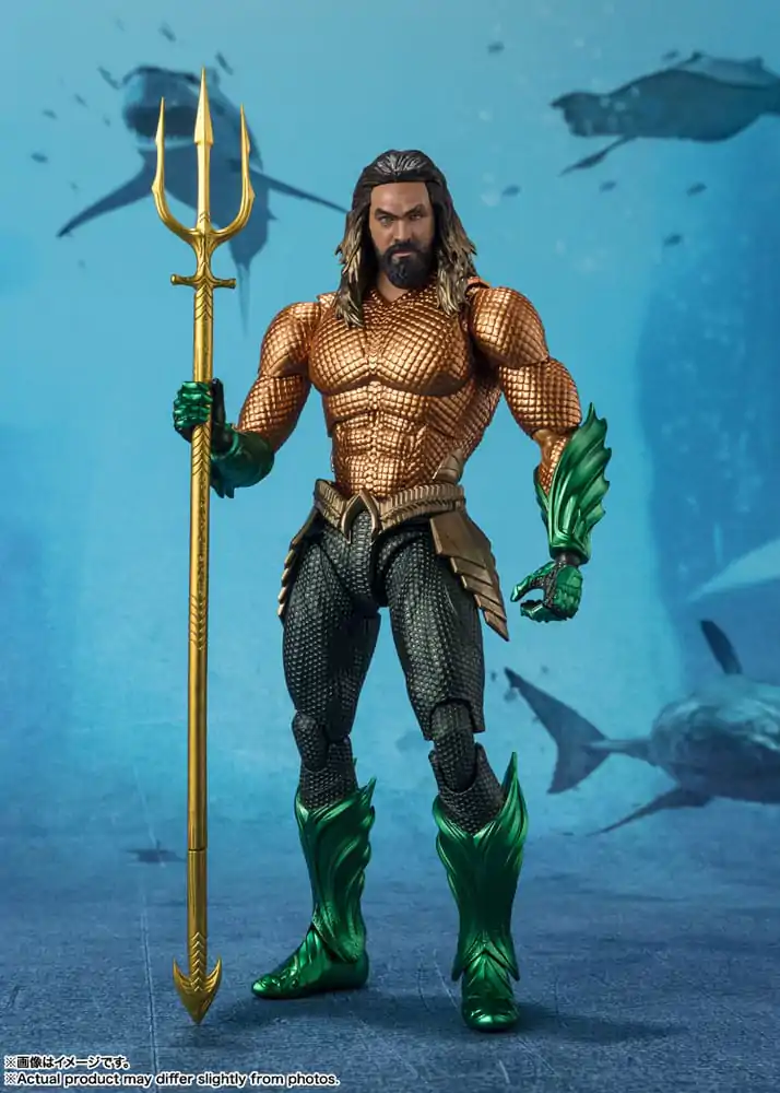 Aquaman and the Lost Kingdom S.H. Figuarts akcijska figura Guile -Outfit 2- 16 cm fotografija proizvoda