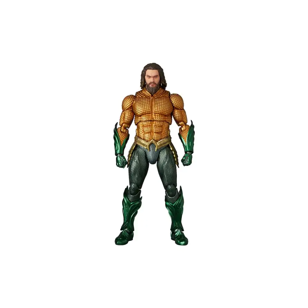 Aquaman Movie MAF EX akcijska figura Aquaman Gold & Green Suit 16 cm fotografija proizvoda