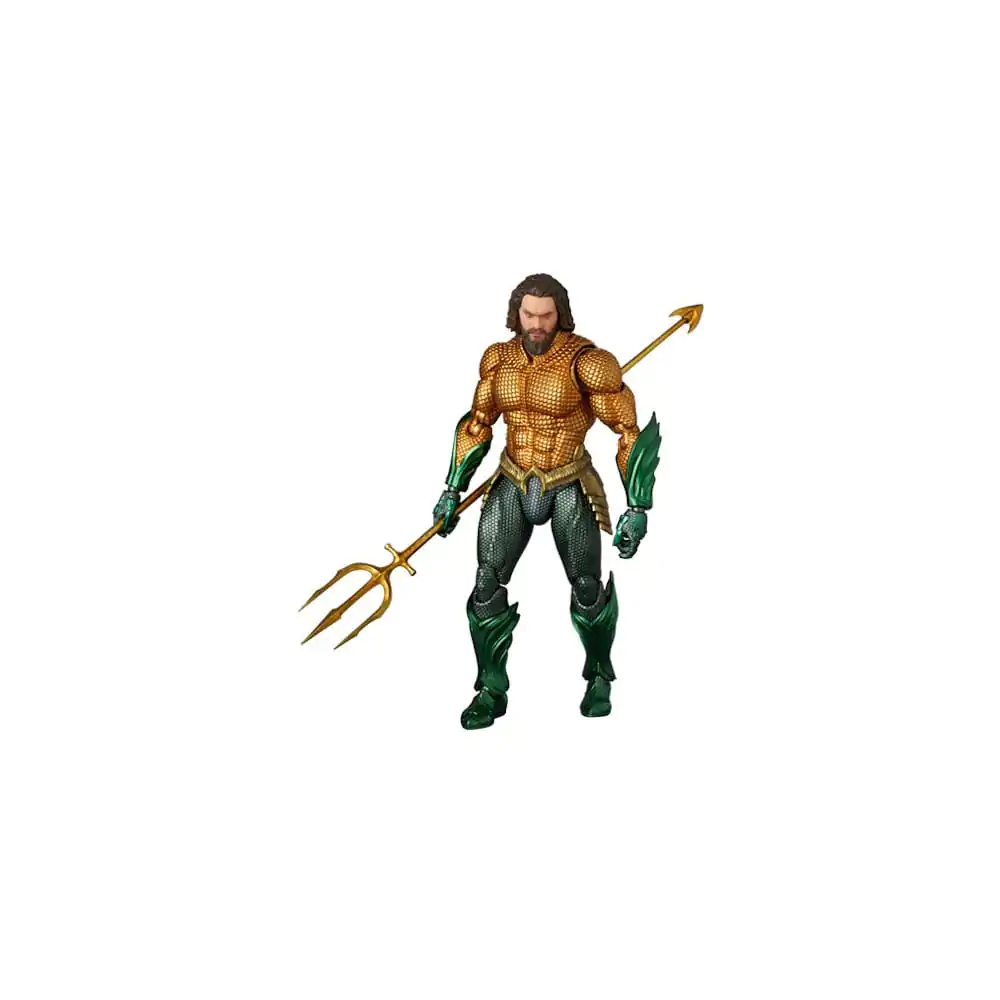 Aquaman Movie MAF EX akcijska figura Aquaman Gold & Green Suit 16 cm fotografija proizvoda